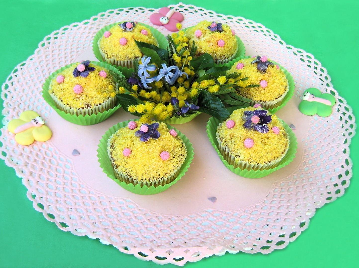 Muffins ''mimosa''